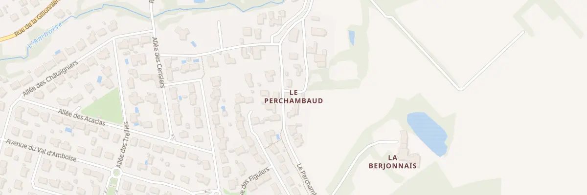 Plan du 1 Le Perchambaud à Mouilleron-le-Captif