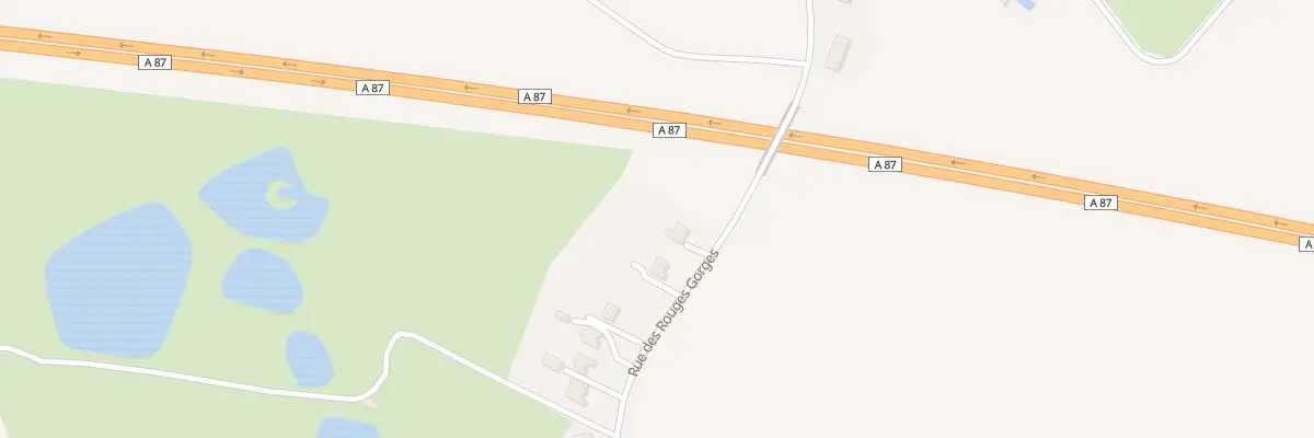 Plan du 45 Rue des rouges gorges à Aubigny-Les Clouzeaux
