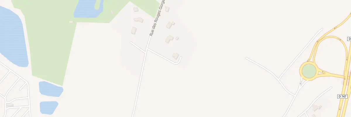 Plan du 22 Rue des rouges gorges à Aubigny-Les Clouzeaux