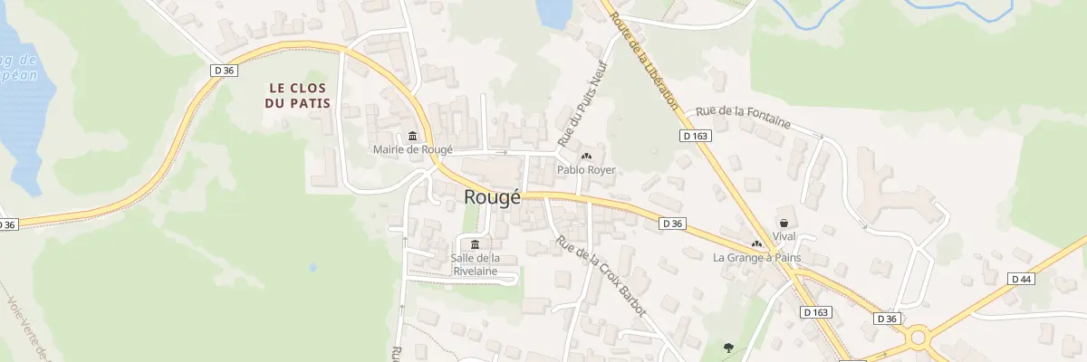 Plan du 3 Rue du Haut Beauvais à Rougé
