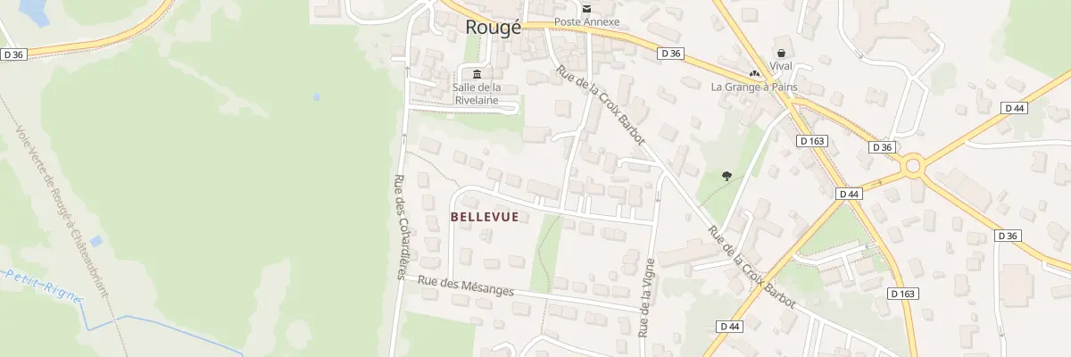 Plan du 12 Rue des Hirondelles à Rougé