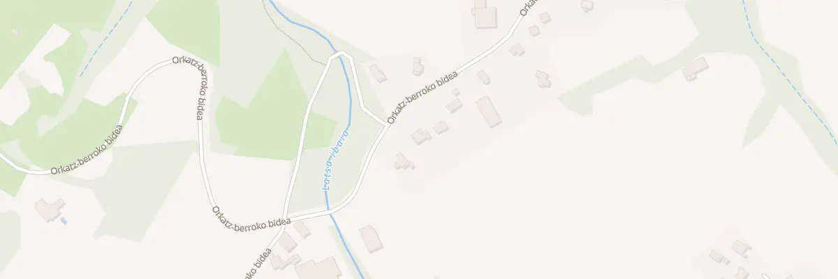 Plan du 885 Orkatz-berroko bidea à Larressore
