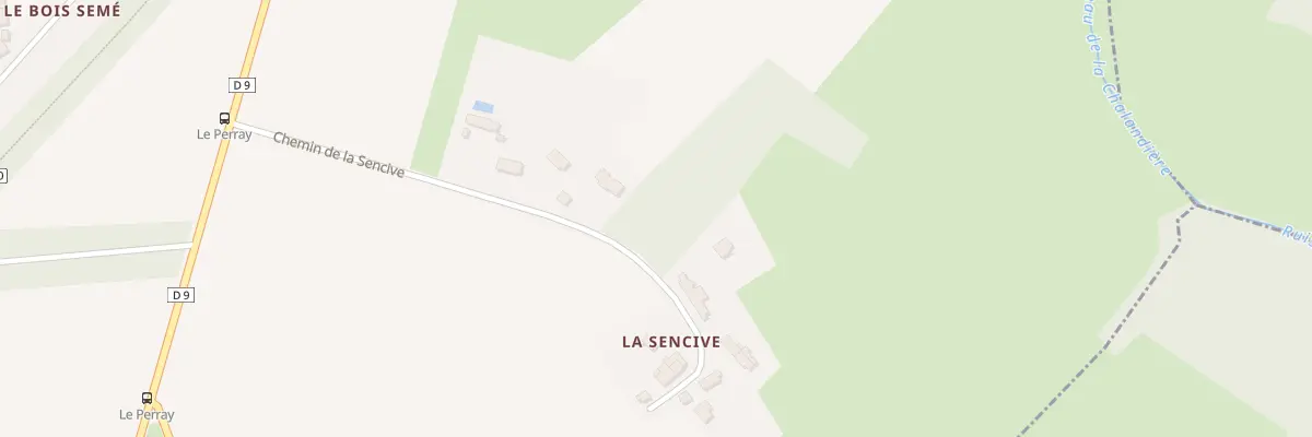 Plan du 11 La Sencive à Saint-Mars-du-Désert