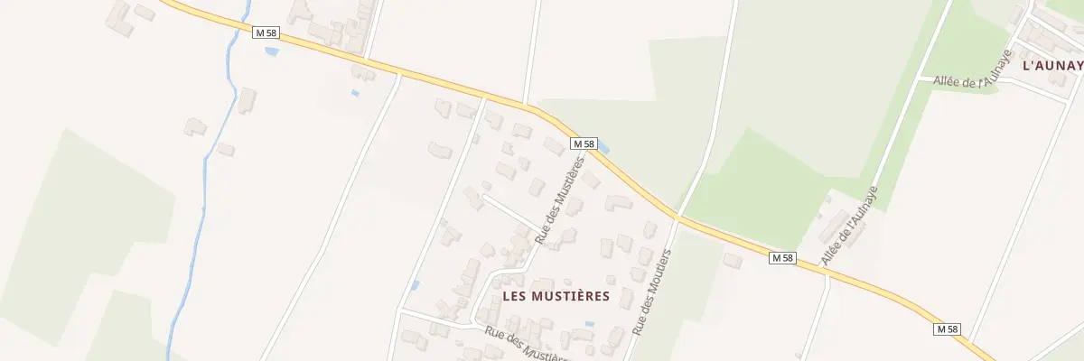 Plan du 4 Rue des Mustières à Vertou