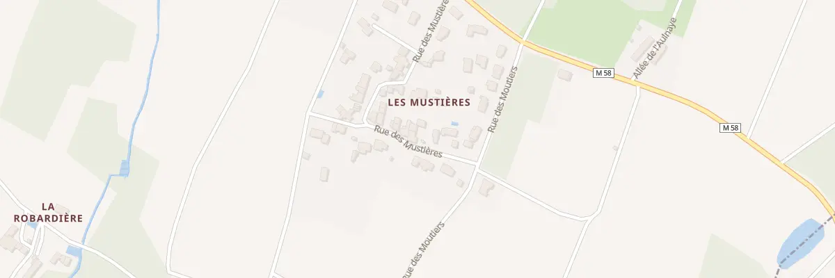 Plan du 17 Rue des Mustières à Vertou