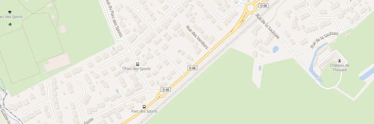 Plan du 60 Rue de Nantes à Thouaré-sur-Loire