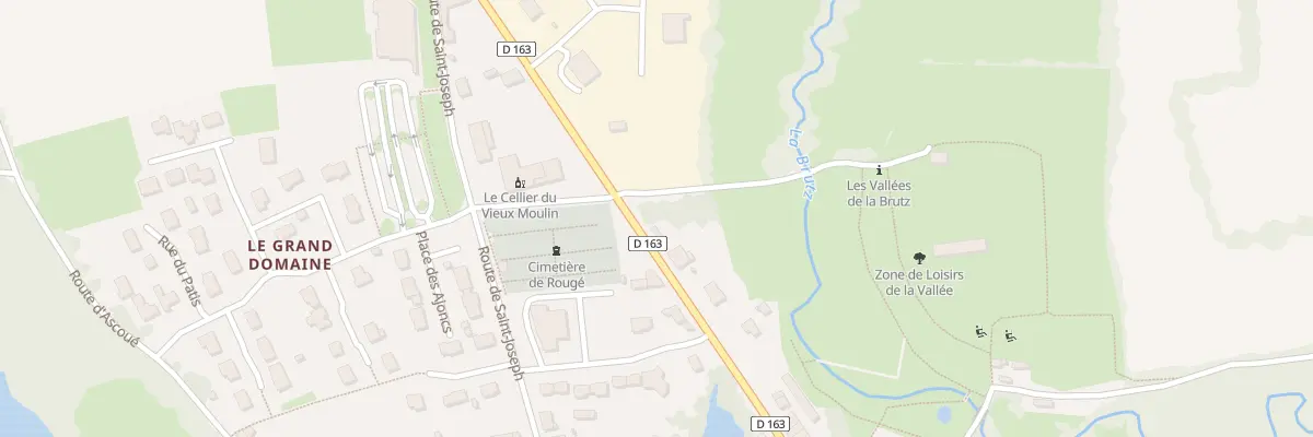 Plan du 3 Rte de la Liberation à Rougé