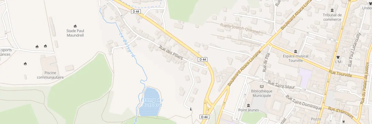 Plan du 7 Rue des Piliers à Coutances