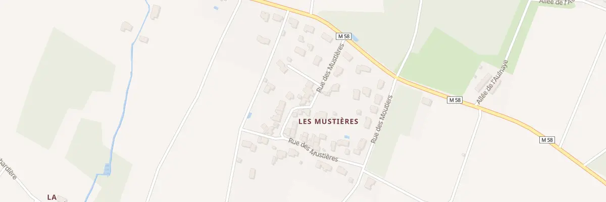 Plan du 12 Rue des Mustières à Vertou