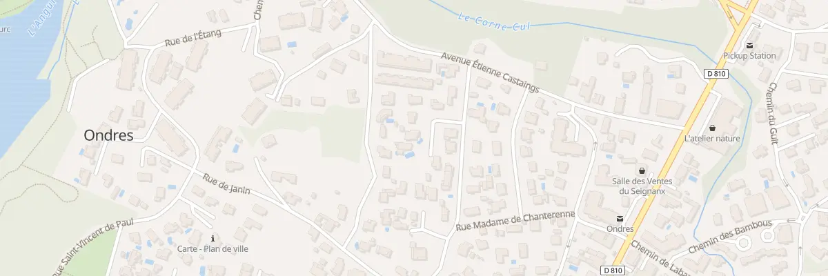 Plan du 54 Imp de Taruca à Ondres