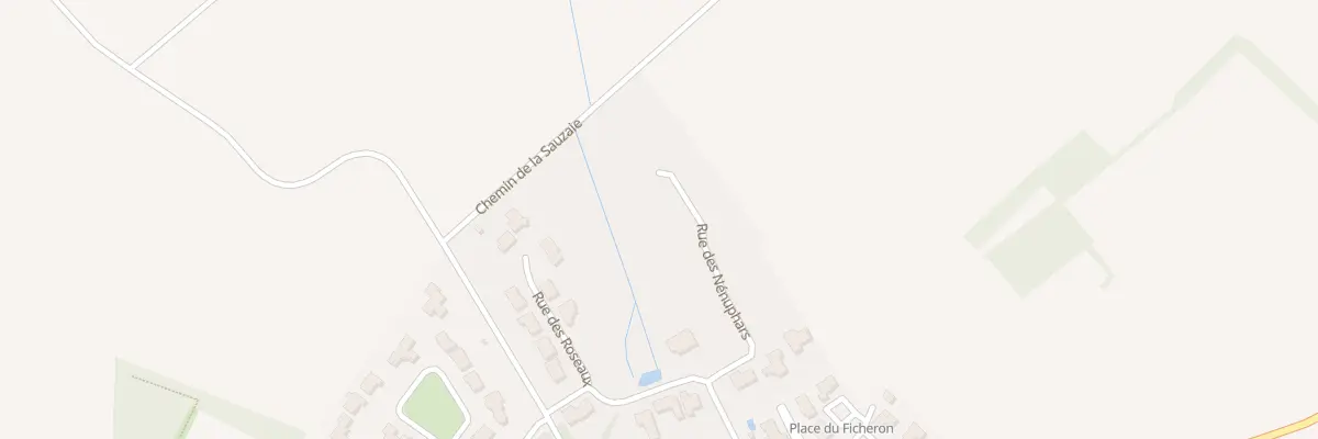 Plan du 15 Rue des nénuphars à Montréverd