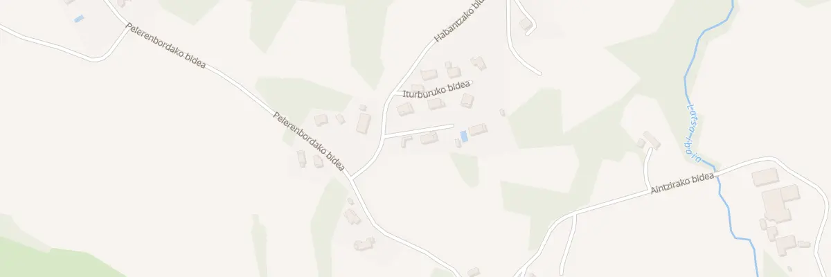 Plan du 68 Habantzako bidea à Larressore