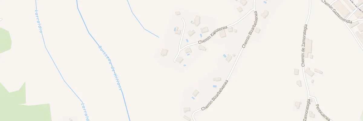 Plan du 273 Che Kapotenea à Villefranque