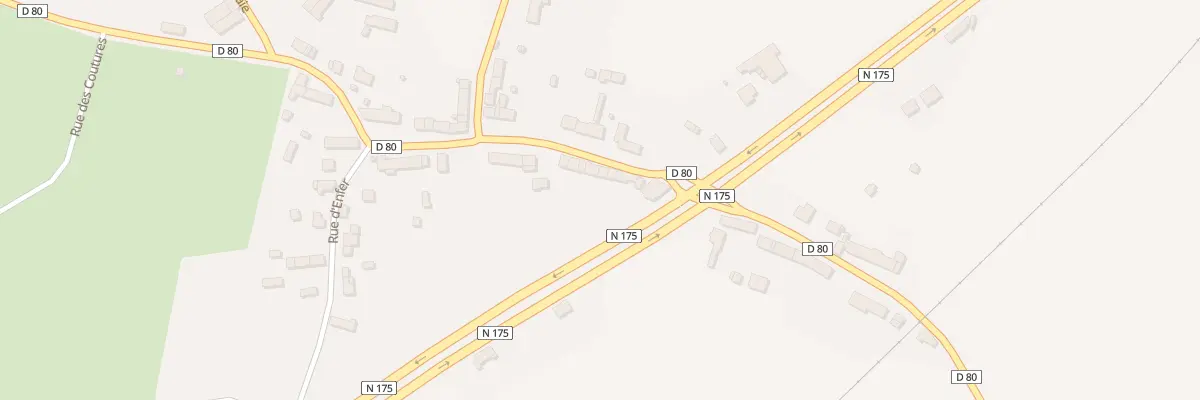 Plan du 5 Rue de la Saint-Côme à Tanis