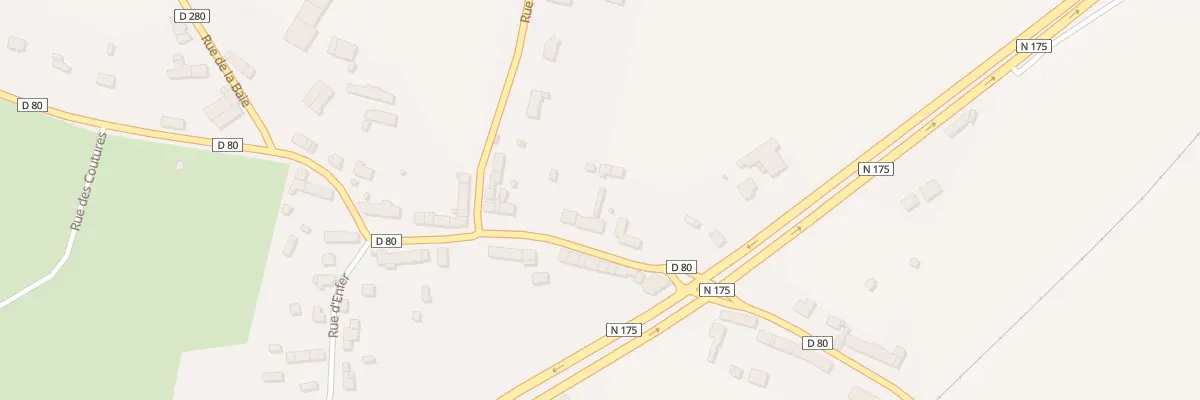 Plan du 10 Rue de la Saint-Côme à Tanis