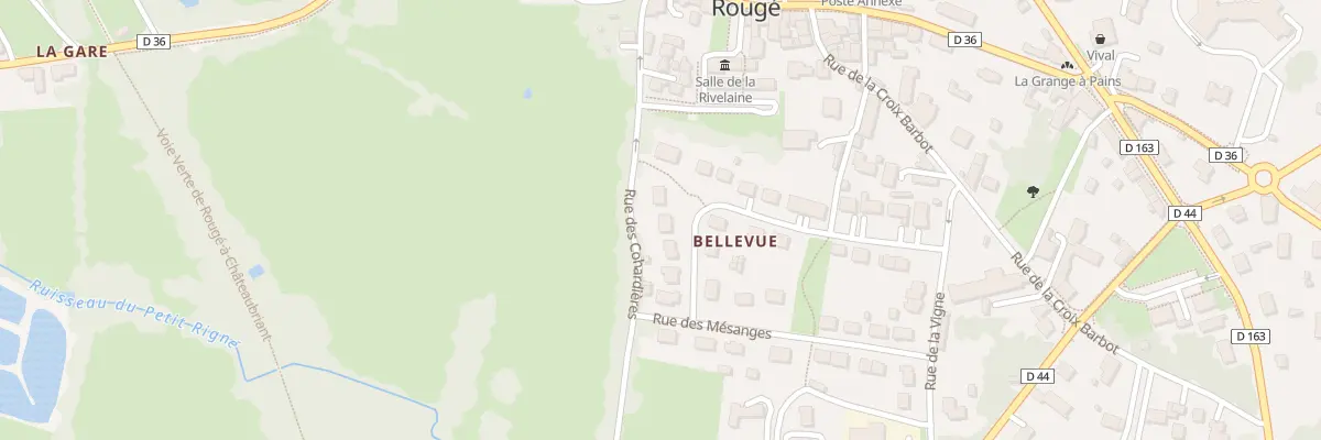Plan du 26 Rue des Hirondelles à Rougé