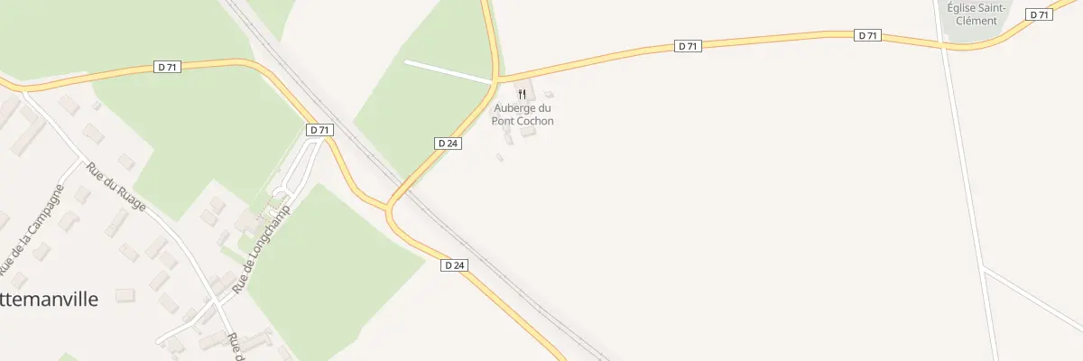 Plan du 122 Rue de la Croix des Frenes à Flottemanville