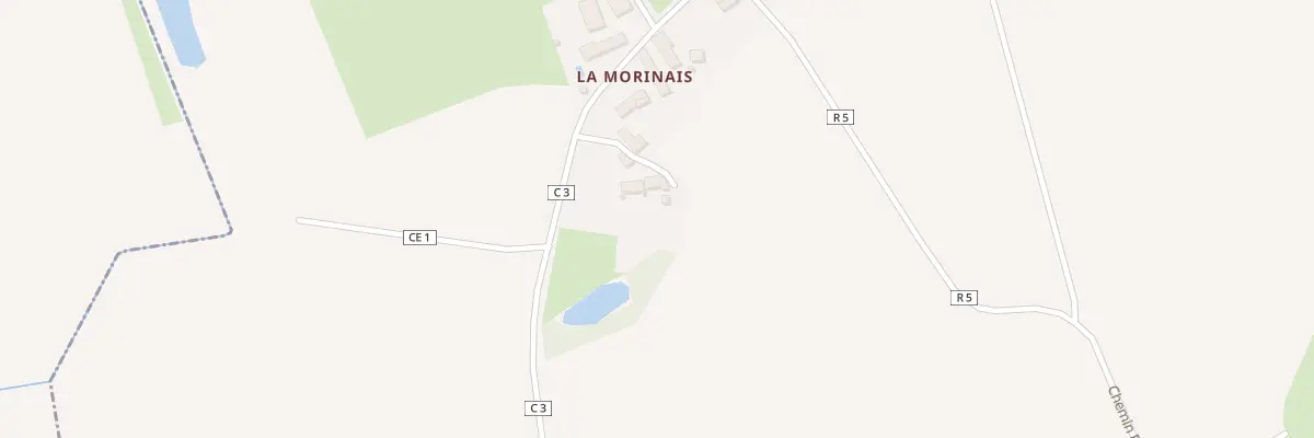 Plan du 9 La Morinais à Louisfert