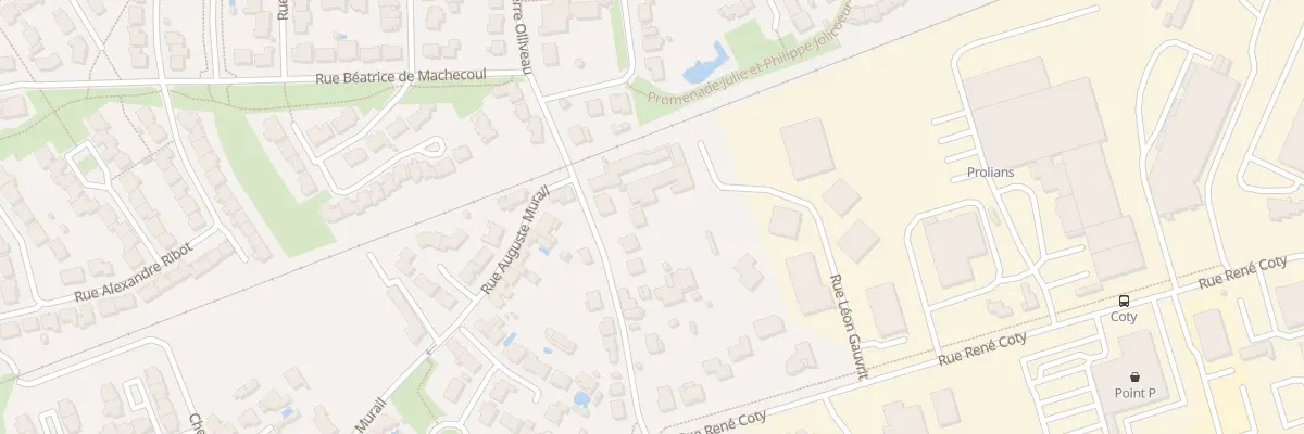 Plan du 11 Rue birotheau laymonnière à La Roche-sur-Yon