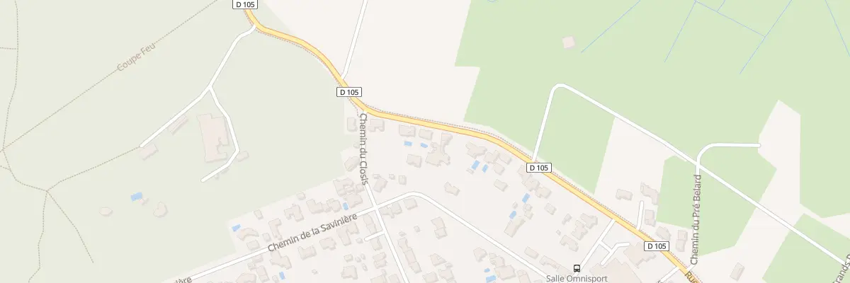 Plan du 85 Rue des sables à La Tranche-sur-Mer