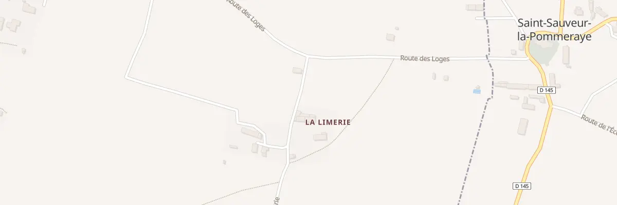 Plan du 1 La Limerie à Saint-Jean-des-Champs
