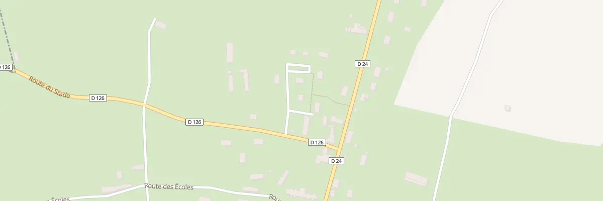 Plan du 7 Les Saules à Orglandes