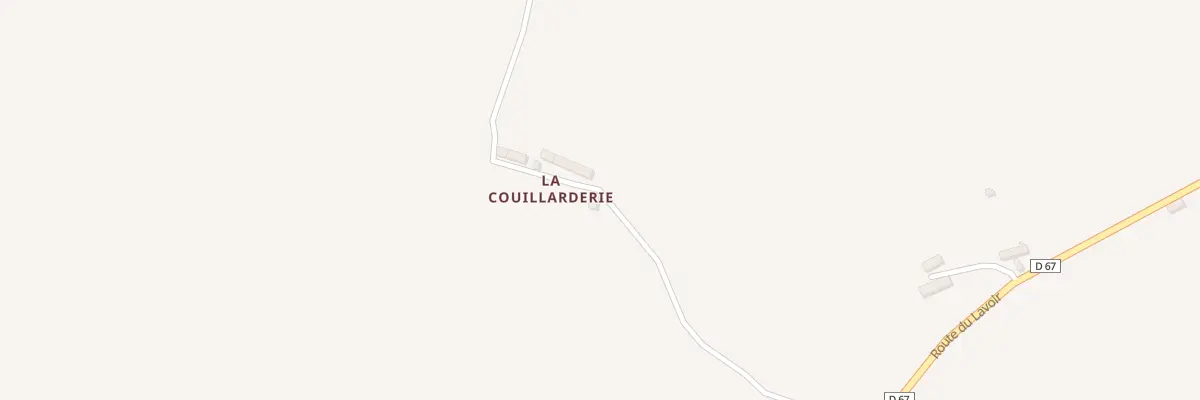 Plan du 1 Rte de la Couillarderie Pretot à Montsenelle