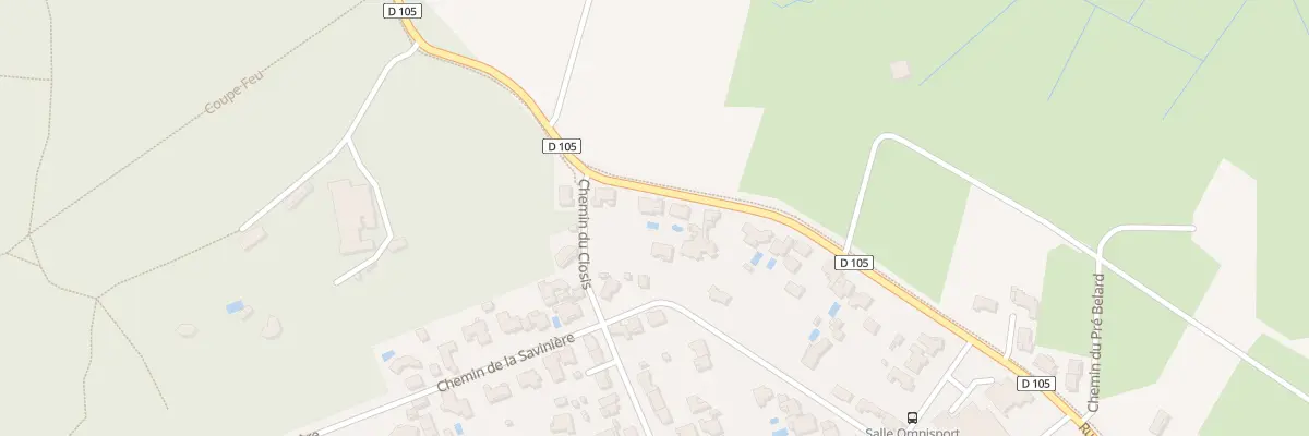 Plan du 87 Rue des sables à La Tranche-sur-Mer