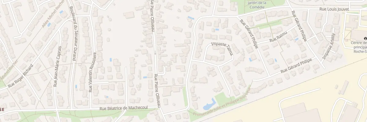 Plan du 41 Rue de la Ripardière à La Roche-sur-Yon