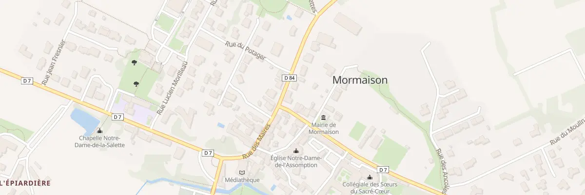 Plan du 1 Rue jean xxiii à Montréverd