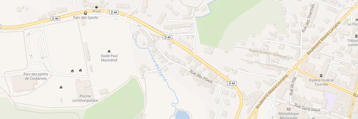 Plan du 12 Rue des Piliers à Coutances