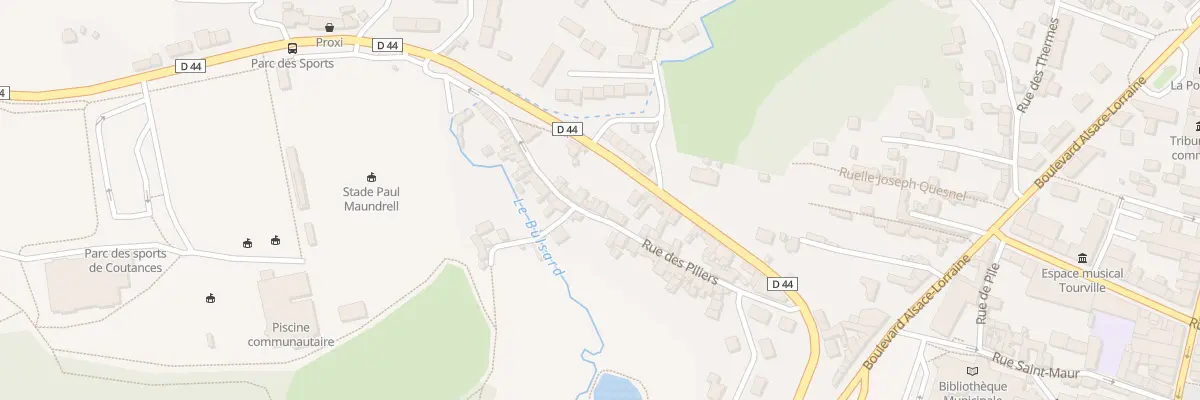 Plan du 14 Rue des Piliers à Coutances