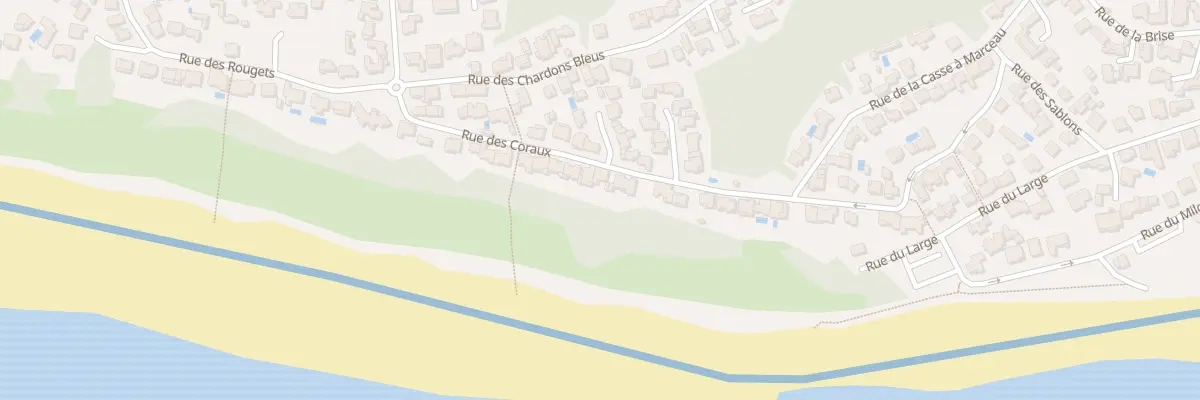 Plan du 45 Rue des coraux à La Tranche-sur-Mer