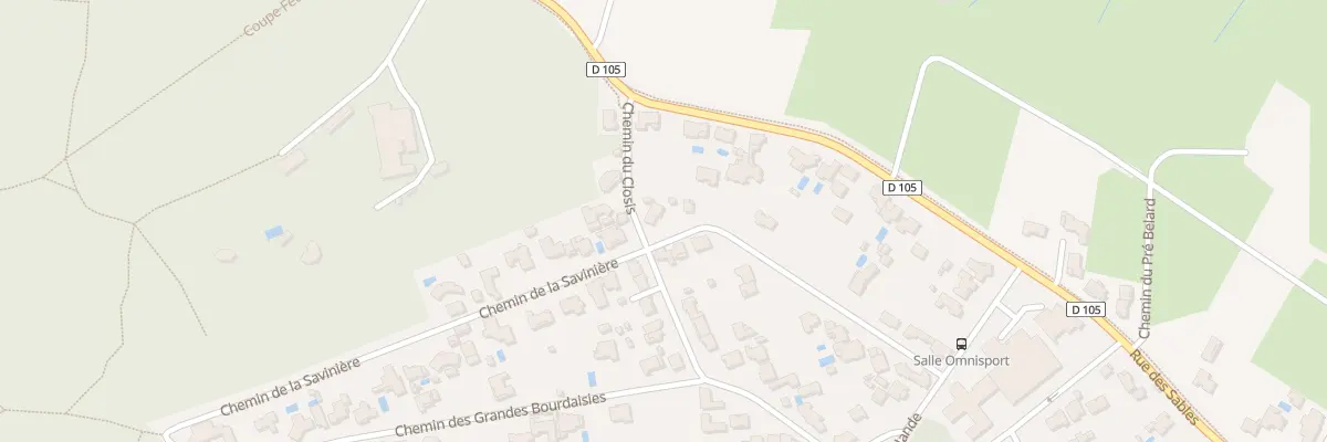 Plan du 7 Che du Closis à La Tranche-sur-Mer