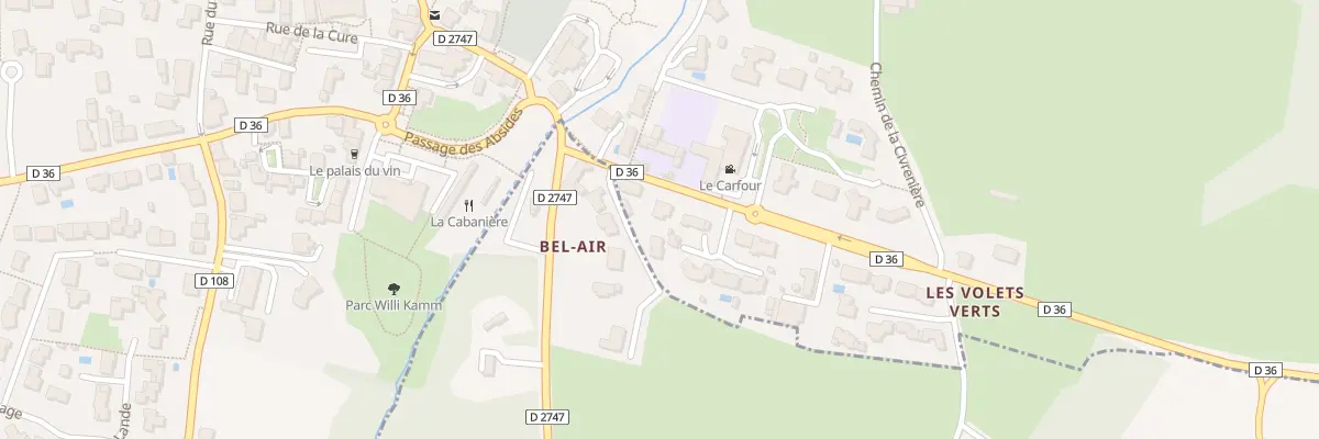 Plan du 4 Rue du carfour à Aubigny-Les Clouzeaux