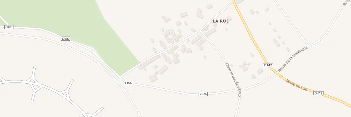Plan du 6 La Rue à Carneville