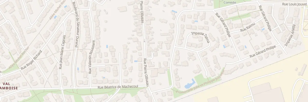 Plan du 69 Rue Pierre Oliveau à La Roche-sur-Yon
