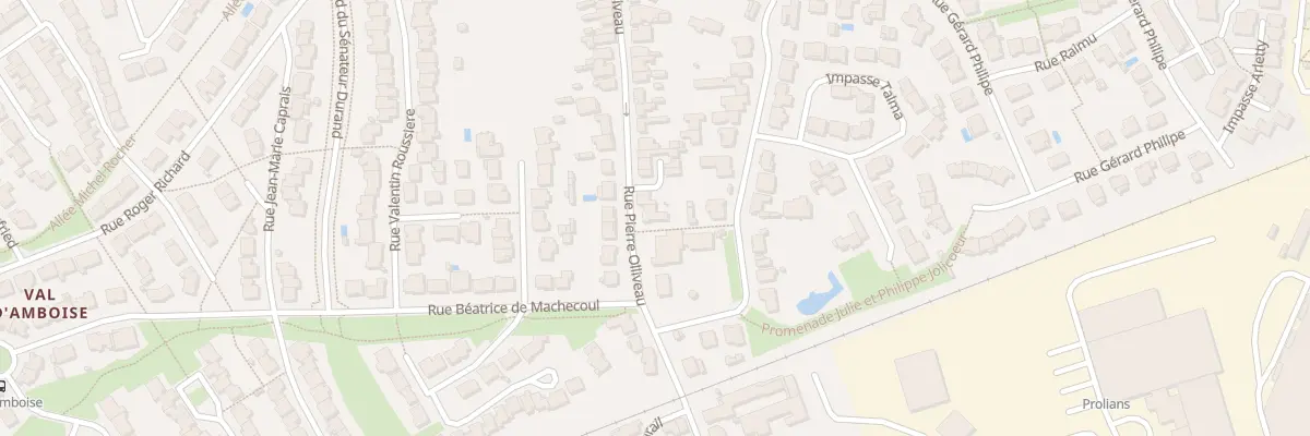 Plan du 79 Rue Pierre Oliveau à La Roche-sur-Yon