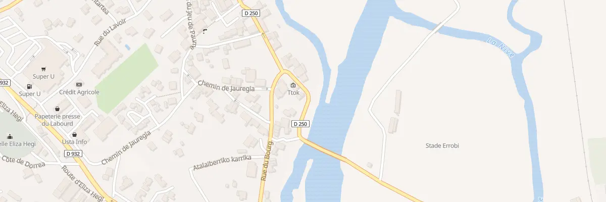 Plan du 3 Pl de le Croix du Bourg à Ustaritz