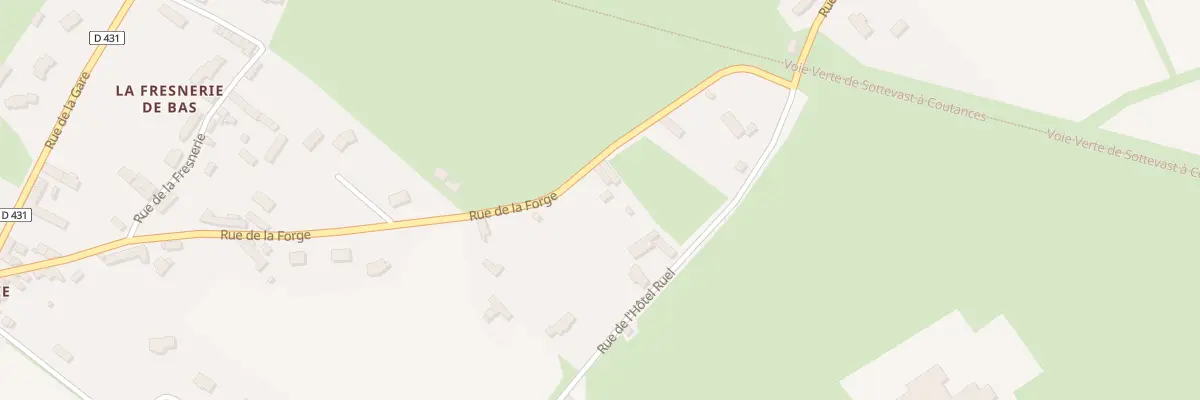 Plan du 24 Rue de la Forge à Millières