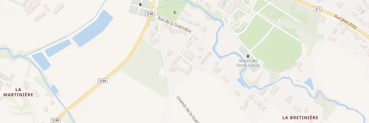 Plan du 5018 La Gueriviere à Sainte-Pexine