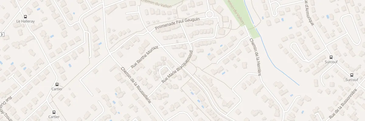 Plan du 1 Rue Marie Bracquemond à Thouaré-sur-Loire