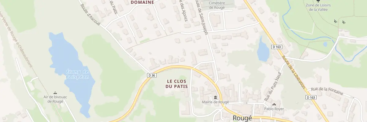 Plan du 6 Rue de la Gare à Rougé