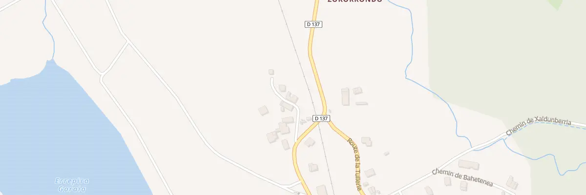 Plan du 60 Imp Xoko Ona à Ustaritz