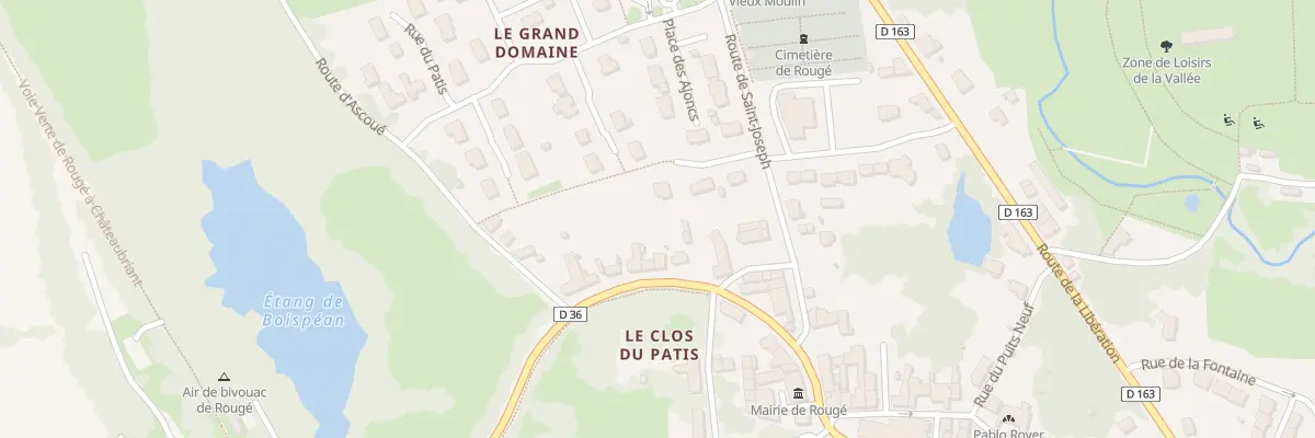 Plan du 8 Rue de la Gare à Rougé