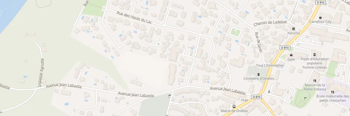Plan du 212 Av Jean Labastie à Saint-Vincent-de-Tyrosse