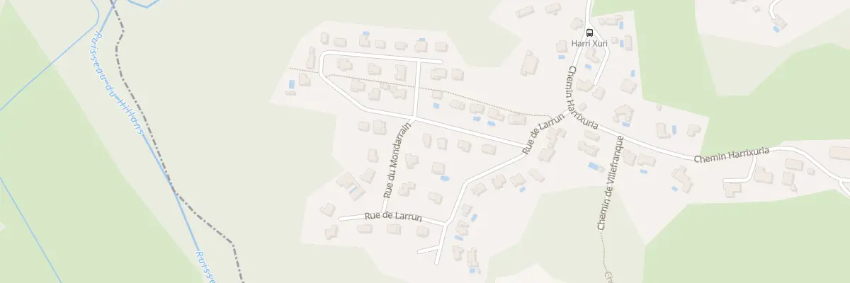 Plan du 7 Rue Artzamendi à Saint-Pierre-d’Irube