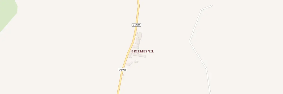 Plan du 8 Brifesnil à Hudimesnil