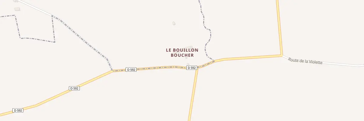 Plan du 5019 Le Bouillon Boucher à Chanteloup