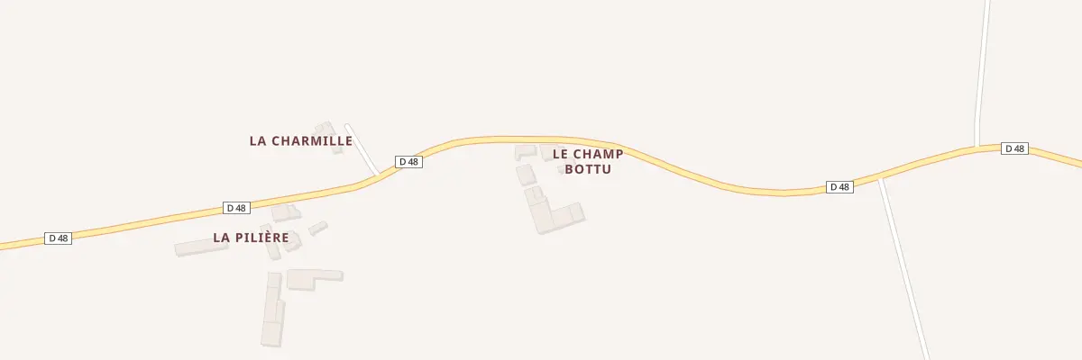 Plan du 5197 Le Champ Bottu à Essé